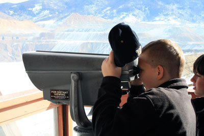 Many students and teachers are learning about science by visiting the Berkeley Pit in Butte, Montana.
